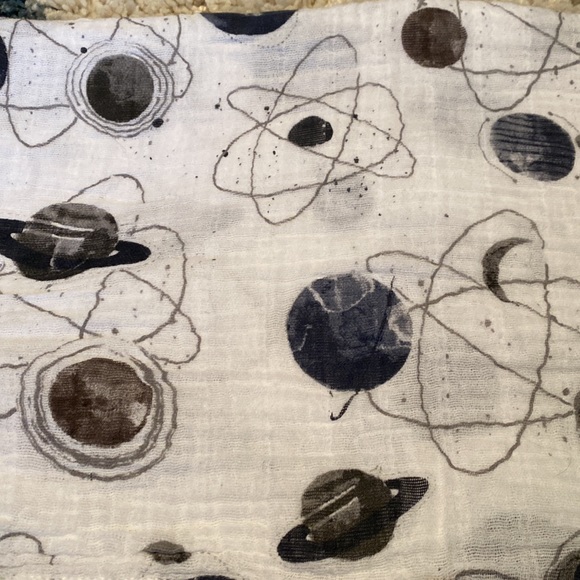 Little Unicorn | Set of 2 Muslin Space Swaddles - Picture 3 of 3